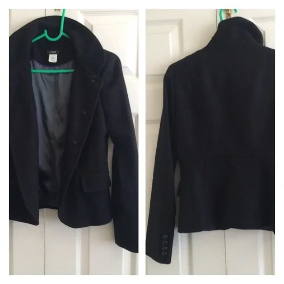 Vintage J Crew Herringbone Blazer - Picture 2 of 3